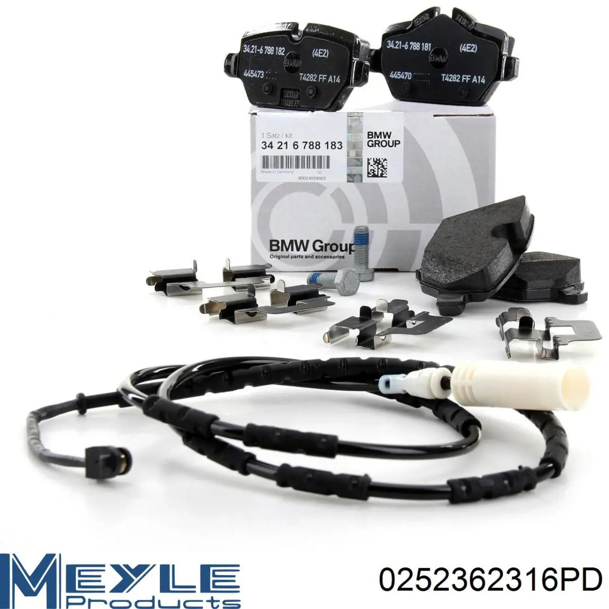 Колодки дисковые  Meyle 0252362316PD цена, от 24.17 USD