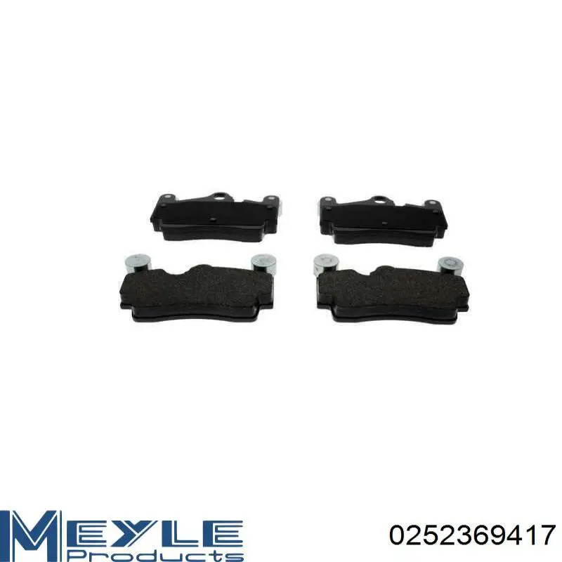 Задние тормозные колодки D456E Dafmi