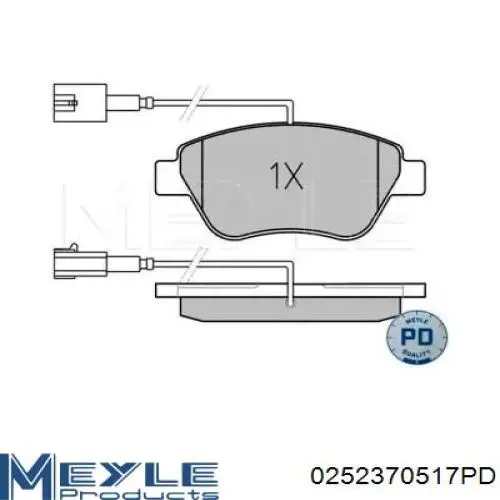 Передние тормозные колодки 71151BAAP Aplus