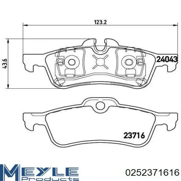Купить 302040 VALEO Колодки тормозные задние, дисковые