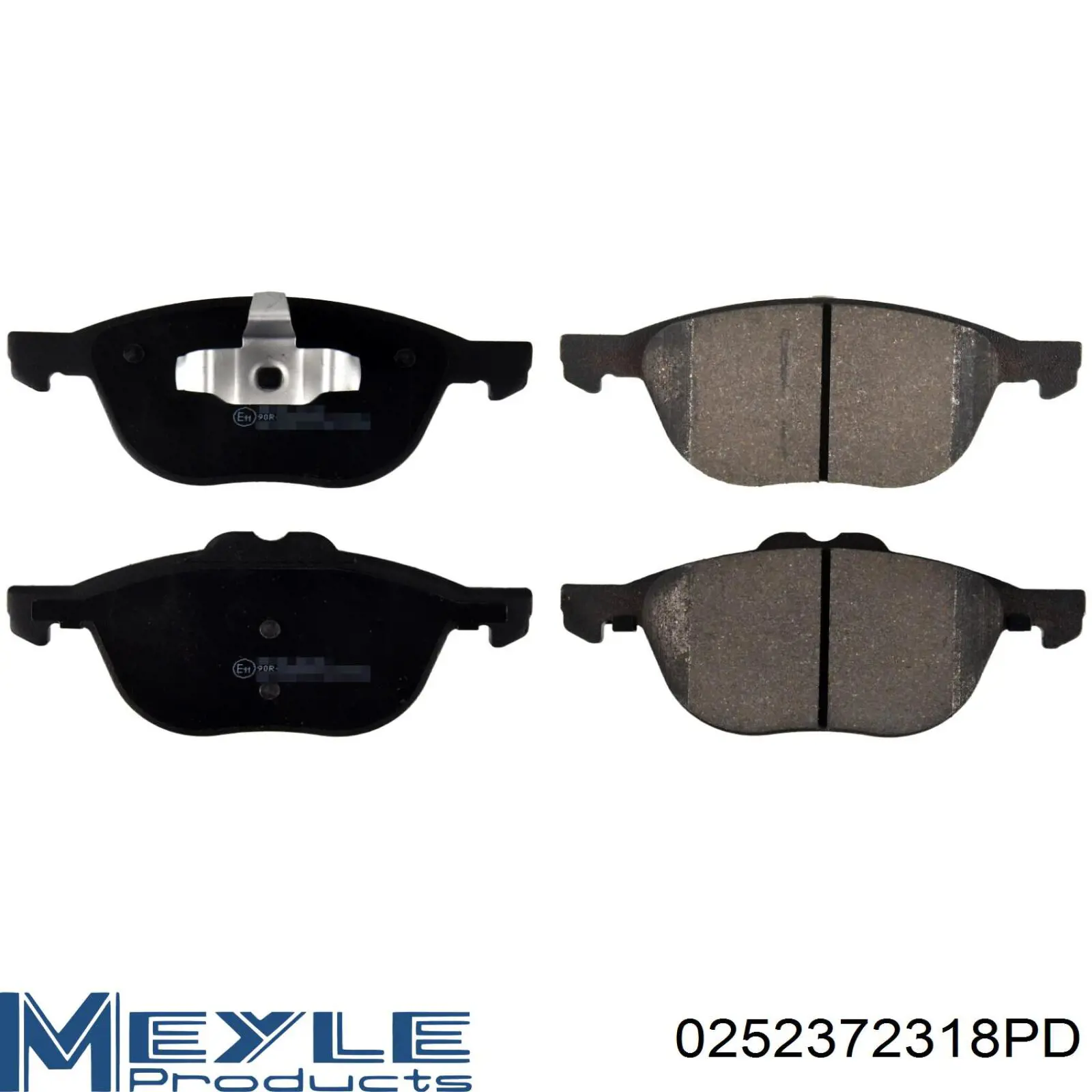 Купить 0252372318PD Meyle Колодки тормозные