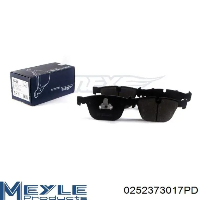 Задние тормозные колодки 0252373017PD Meyle
