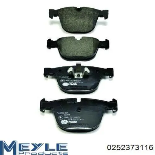 Колодки дисковые  Meyle 0252373116 цена, от 53.00 USD