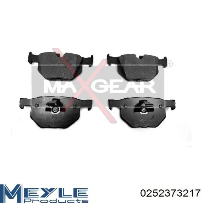 Купить 301754 VALEO Колодки тормозные задние, дисковые