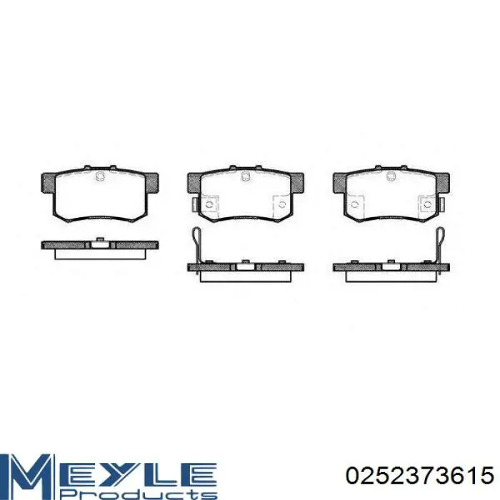 Задние дисковые колодки Fremax FBP0297