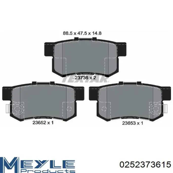 Купить FBP0297 Fremax Колодки тормозные задние, дисковые