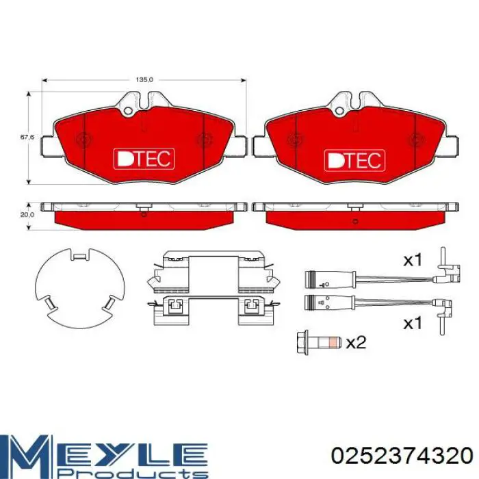 Передние тормозные колодки 573091B Jurid/Bendix