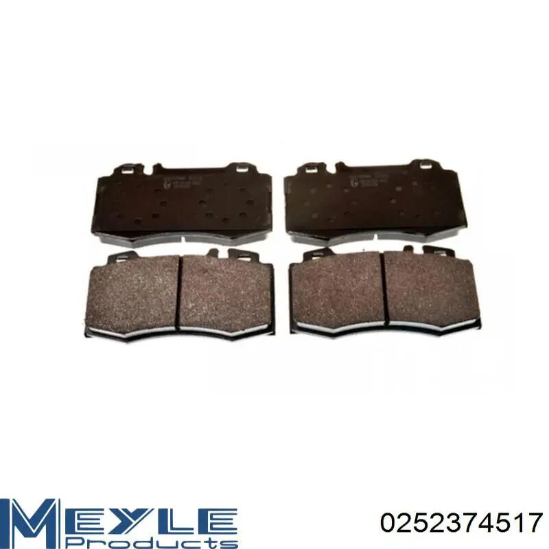 Купить 0252374517 Meyle Колодки тормозные