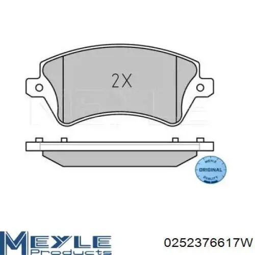 Передние тормозные колодки GK1055 CTR