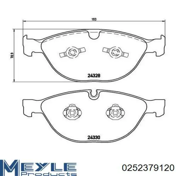 Передние тормозные колодки DP41482R EBC Brakes