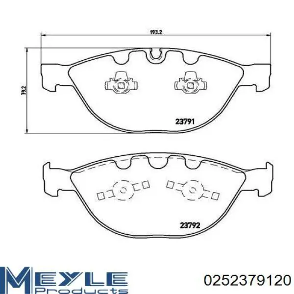 Тормозные колодки Jurid/Bendix 573150J