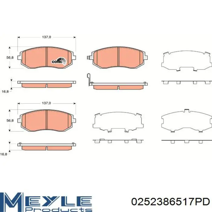 Передние тормозные колодки 572571B Jurid/Bendix