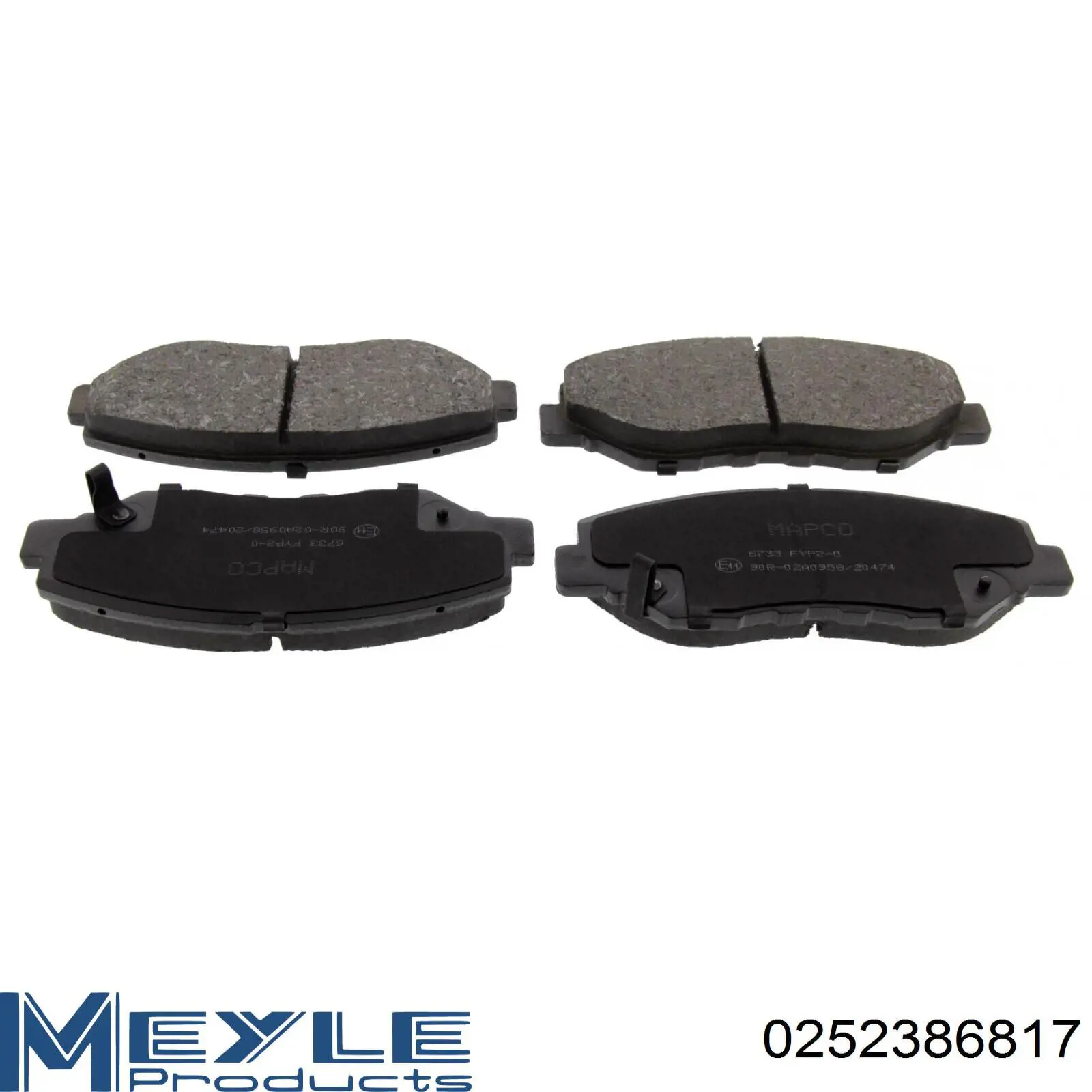 Передние тормозные колодки 301757 VALEO