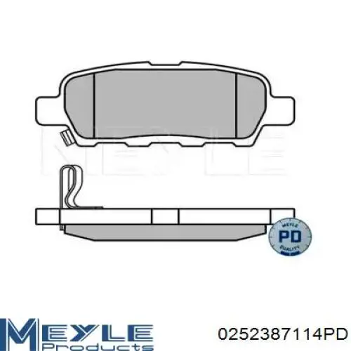Колодки дисковые  Matomi BP1761 цена, от 25.17 USD