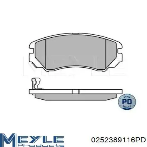 Передние тормозные колодки QF0813 Q-top