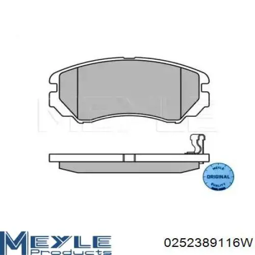 Тормозные колодки ASM FR257029