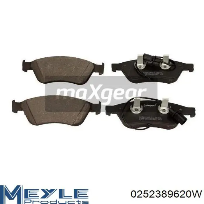 Передние тормозные колодки 0252389620PD Meyle