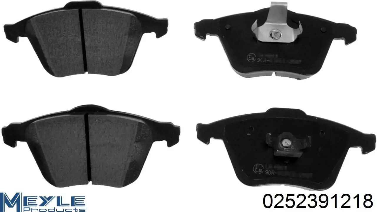 Колодки Meyle 0252391218 цена, от 45.17 USD