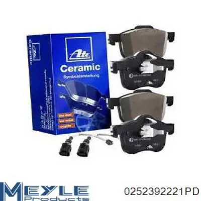 Тормозные колодки Meyle 0252392221PD
