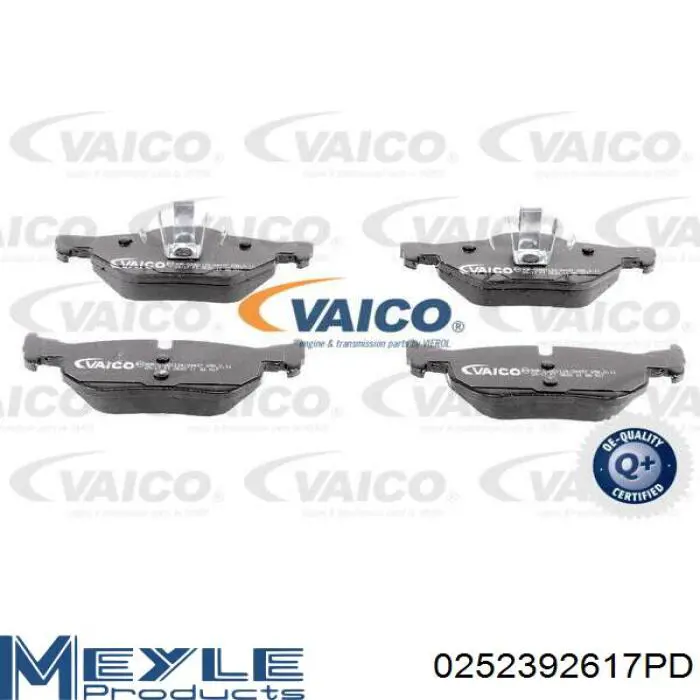 Задние тормозные колодки 302413 VALEO
