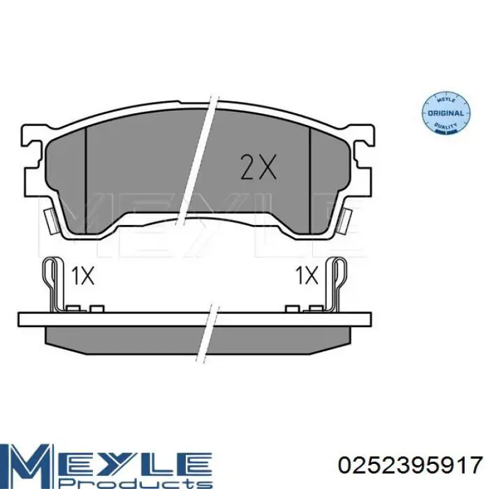 Передние тормозные колодки 044650H020 Toyota