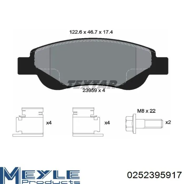 Колодки Toyota 044650H020 цена, от 19.57 USD