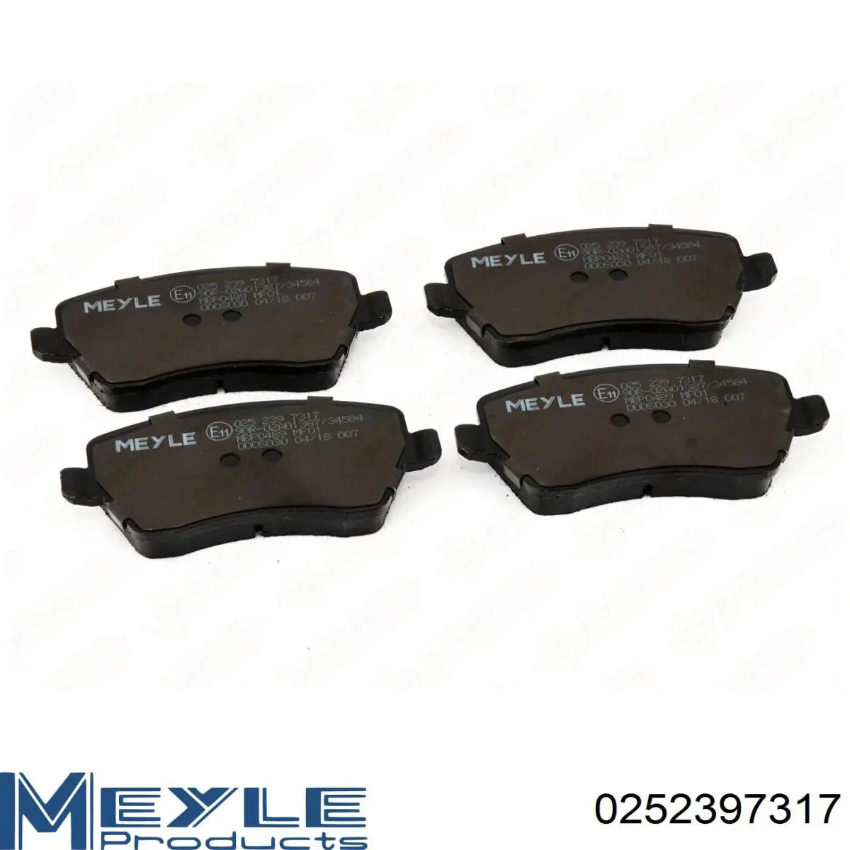 Колодки Renault (RVI) 410601817R цена, от 21.98 USD