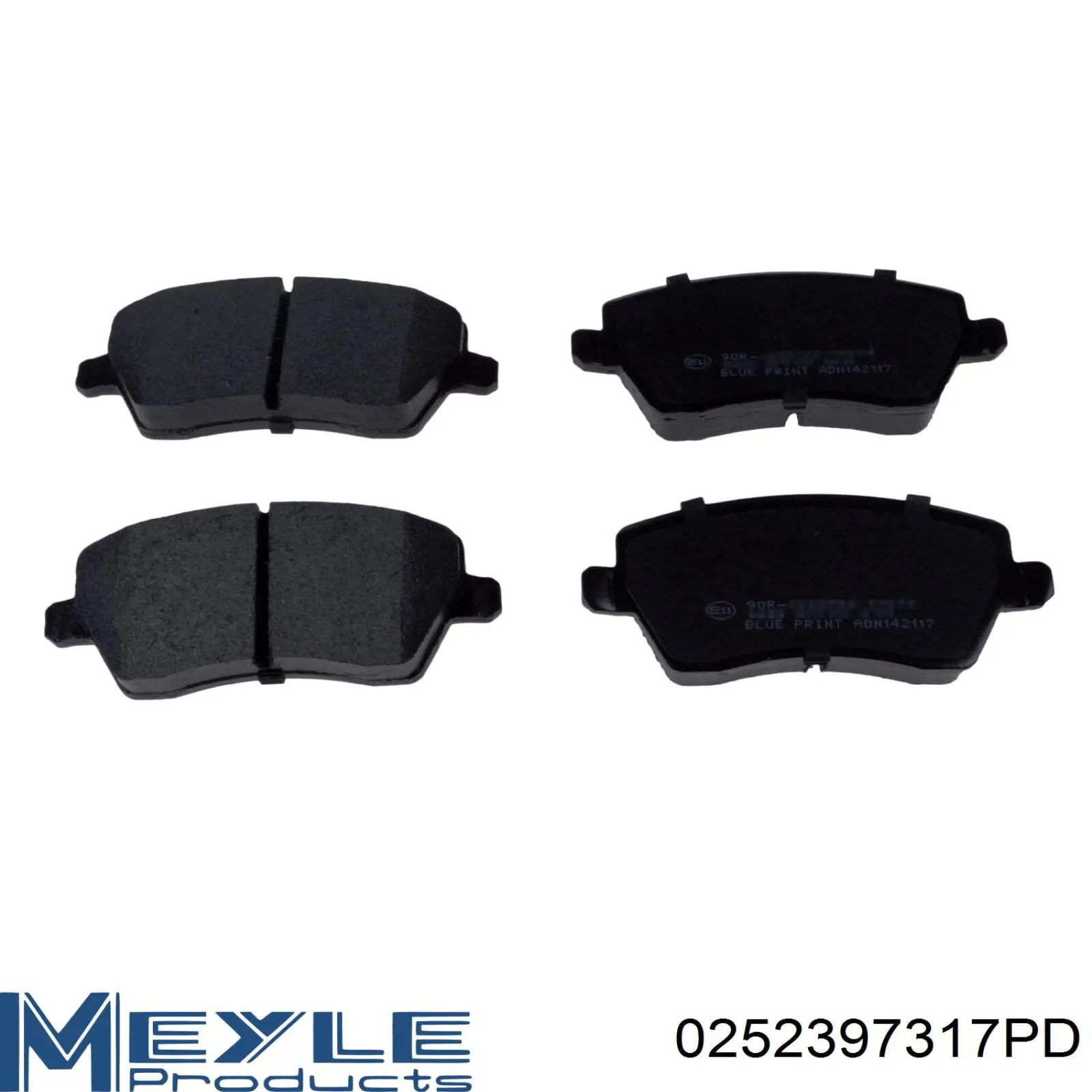 Купить 410601817R Renault (RVI) Колодки тормозные
