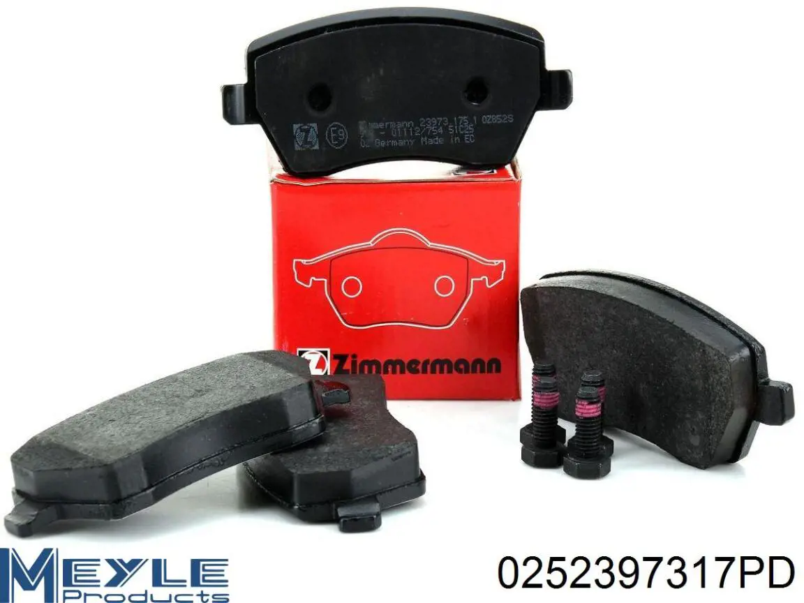 410601817R Renault (RVI) Колодки передние