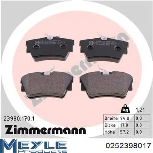 Купить 101516 GP Колодки тормозные задние, дисковые