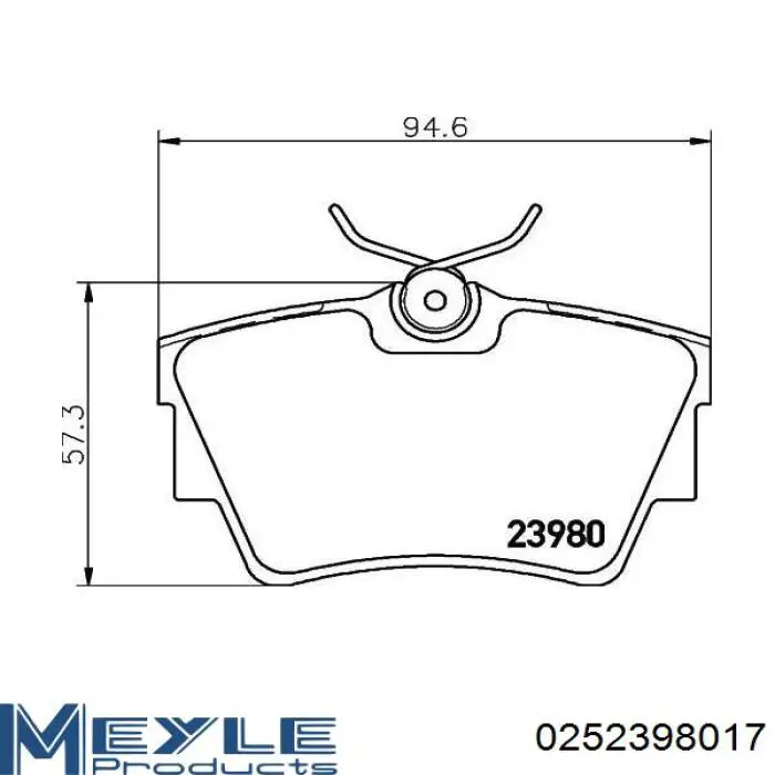 Купить 8660006306 Renault (RVI) Колодки тормозные задние, дисковые
