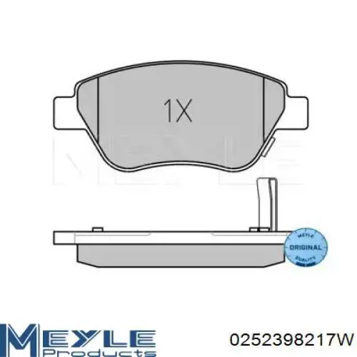 Колодки Opel 1605357 цена, от 21.14 USD