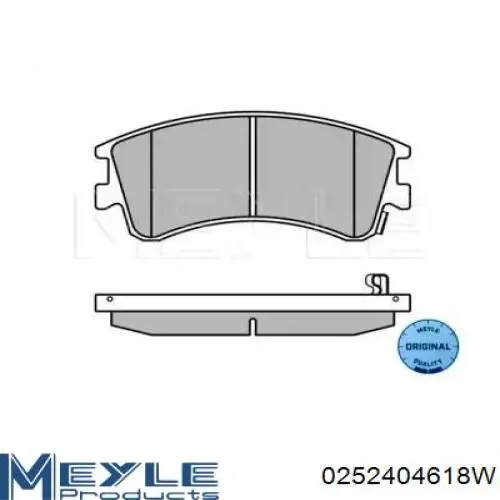 Передние тормозные колодки D199E Dafmi
