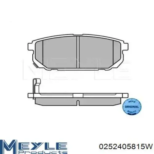 BDS448 Starline Колодки тормозные дисковые комплект