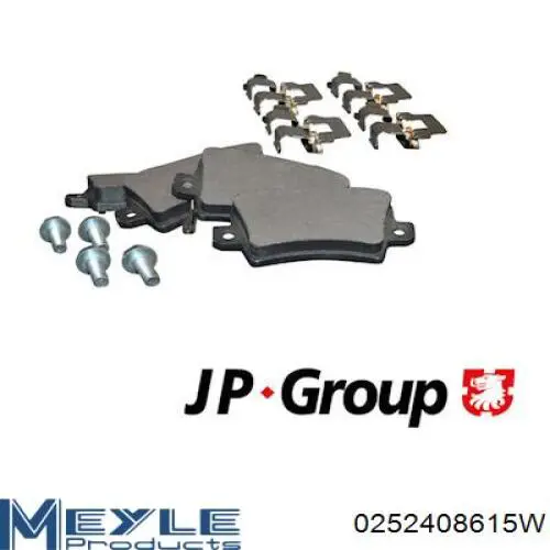 Купить D249E Dafmi Колодки тормозные задние, дисковые