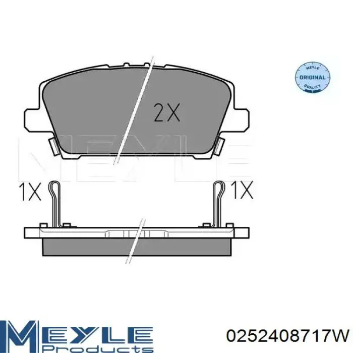 19-0882 Maxgear колодки тормозные передние дисковые