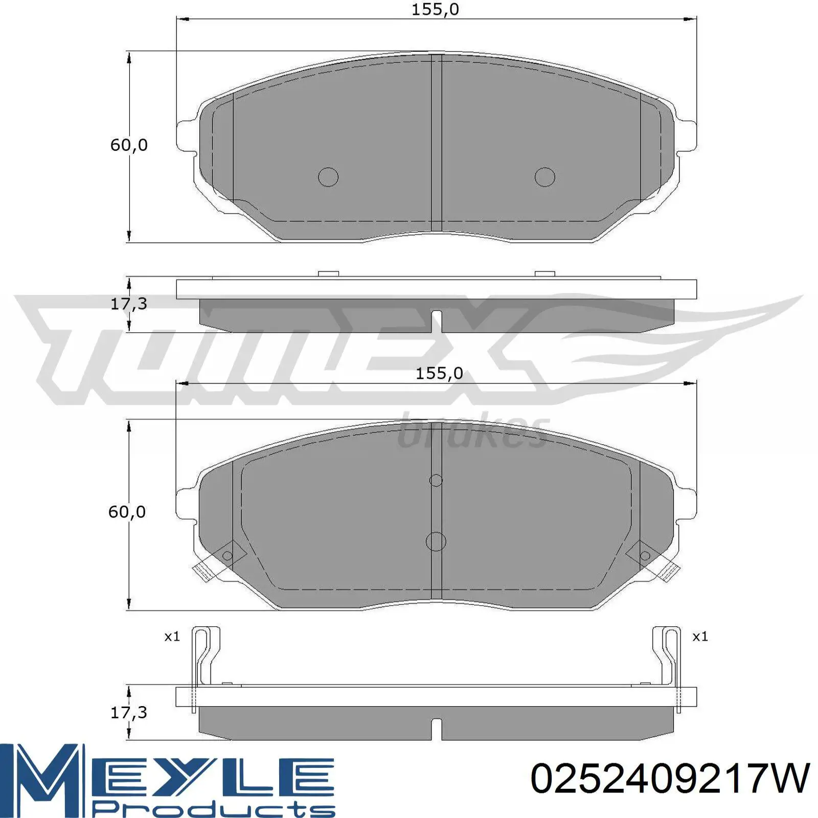 Колодки Samsung SMB24092 цена, от 24.49 USD