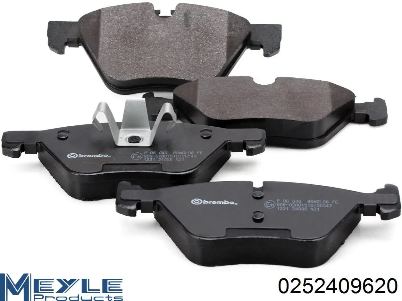 Купить 0252409620 Meyle Колодки тормозные