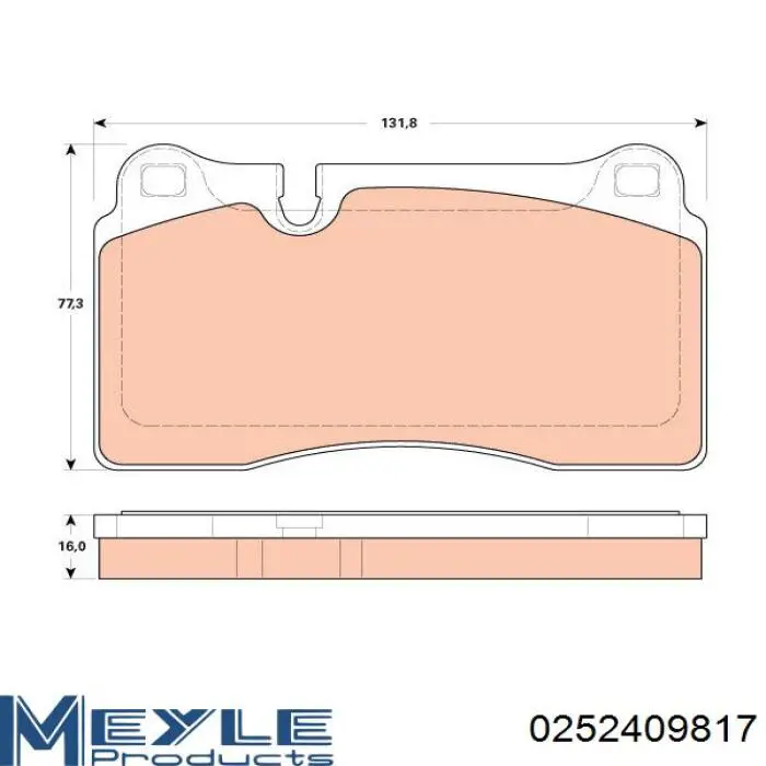 Колодки ASM FR255997 цена, от 35.92 USD