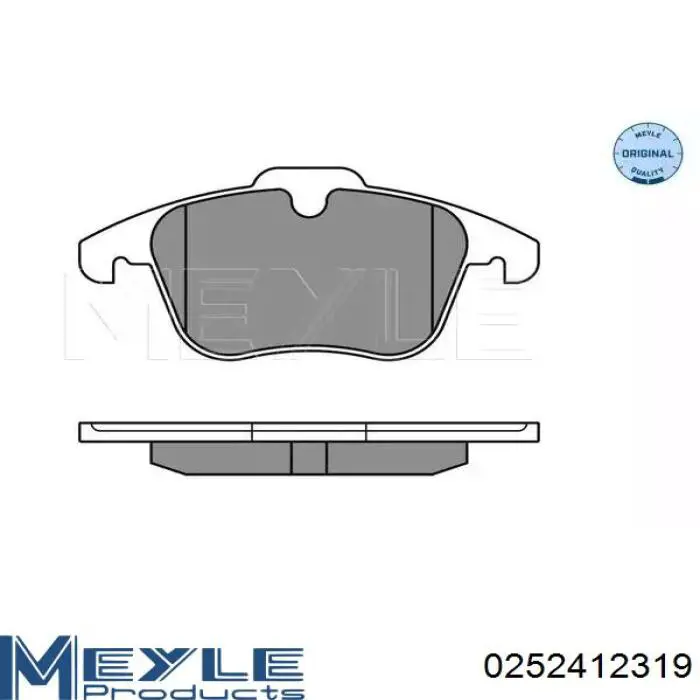 Колодки тормозные передние дисковые на Ford S-Max  CA1
