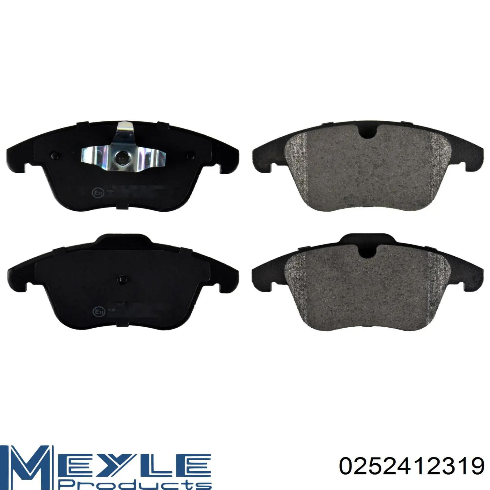 PK2012 Parts-Mall Колодки передние