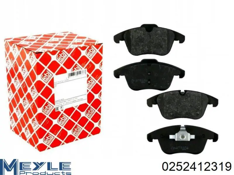Передние тормозные колодки 32373179 Volvo