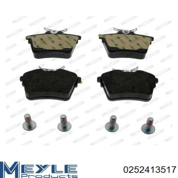 Задние дисковые колодки VALEO 301664