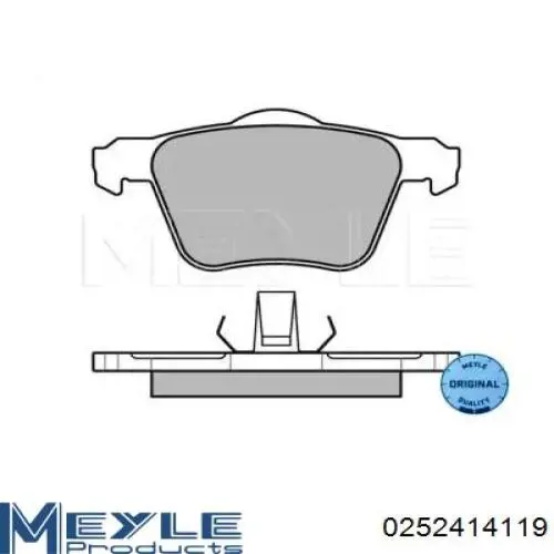 Передние тормозные колодки T2151021 Toko cars