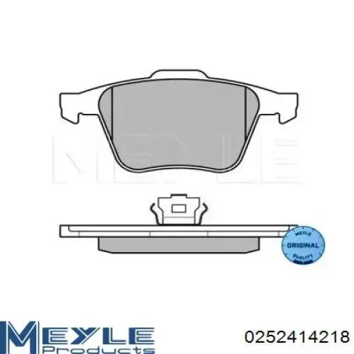 Купить 986494245 Bosch Колодки тормозные
