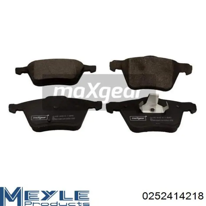 Передние тормозные колодки 986494245 Bosch