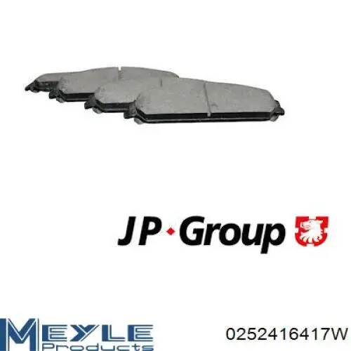Передние тормозные колодки SP1509 Hi-q