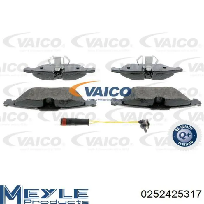 Колодки дисковые  Meyle 0252425317 цена, от 28.37 USD