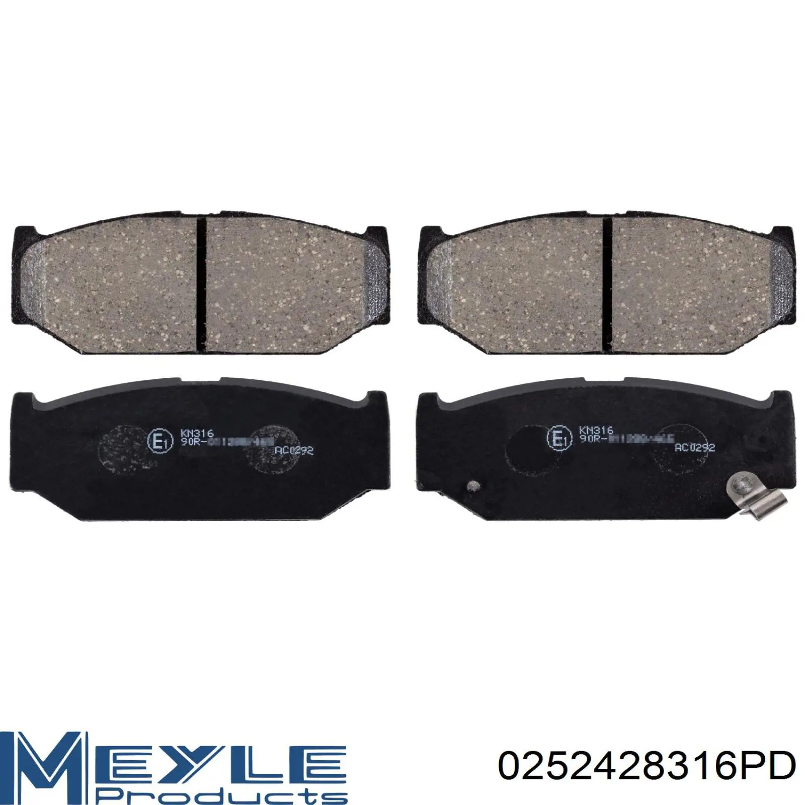 Передние тормозные колодки RD330022PRF Rider