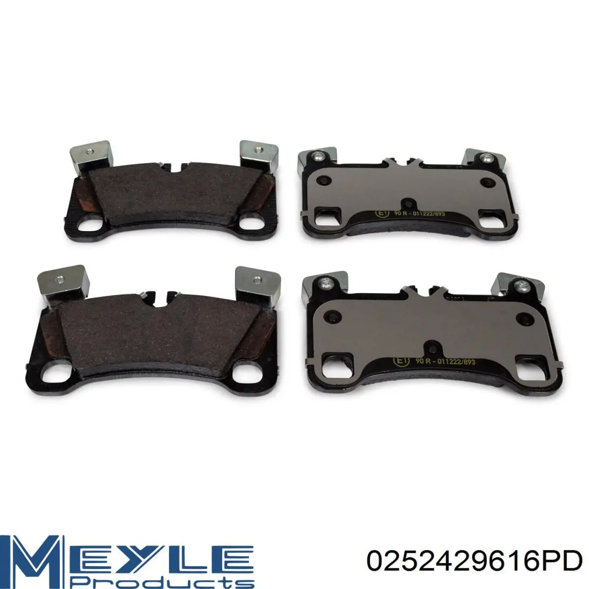 Задние тормозные колодки 0252429616PD Meyle